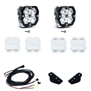 Ford Raptor Sport Light Kit - A-Pillar - Baja Designs - Squadron Sport 2.0 A-Pillar Kit Tgl (Spot) - Clear - `22-`25 Ford Raptor Sport Light Kit - A-Pillar - Baja Designs - Squadron Sport 2.0 A-Pillar Kit Tgl (Spot) - Clear - `22-`25